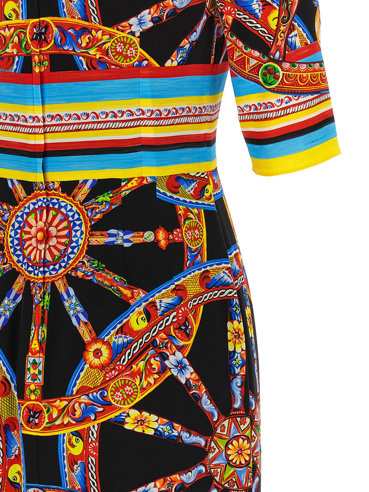 Dolce & Gabbana Carretto Dresses - Multicolor | 9a0c1e981f6dea2819fe12b1a9299180561f249c