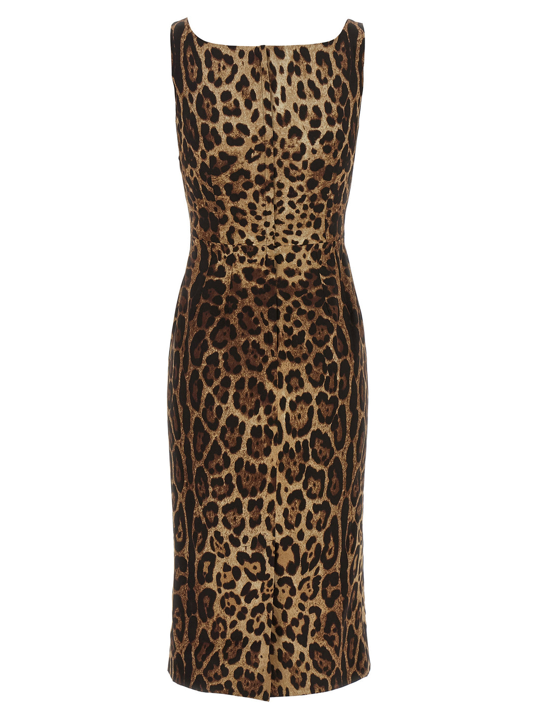 Dolce & Gabbana Silk Charmeuse Dress Dresses - Brown | f71d0185744aee64a6ebecac3ce9811770e373ad