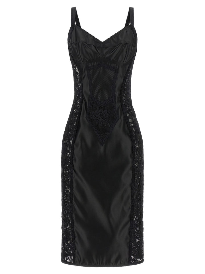 Dolce & Gabbana Corsetry Dress Dresses - Black | 090fc26331a470d43a4720f45f6bea060a65eef0