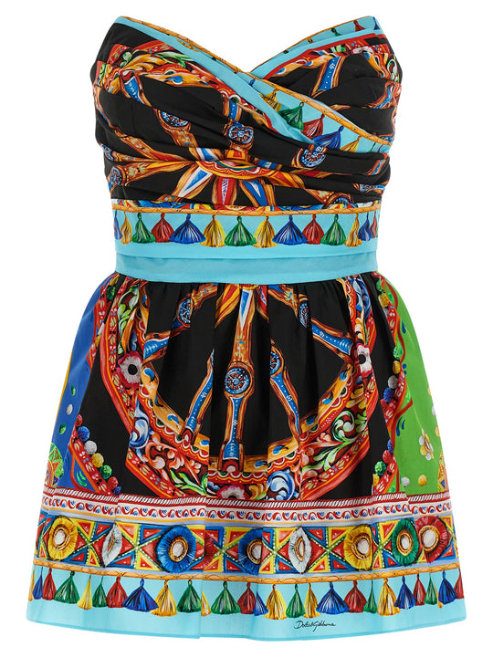 Carretto Dresses Multicolor