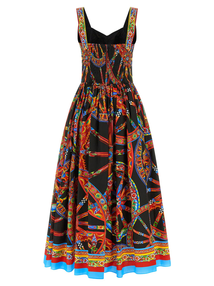 Dolce & Gabbana Carretto Dresses - Multicolor | c6978f36d16bda456e9299f87738d2c682ccd1cd