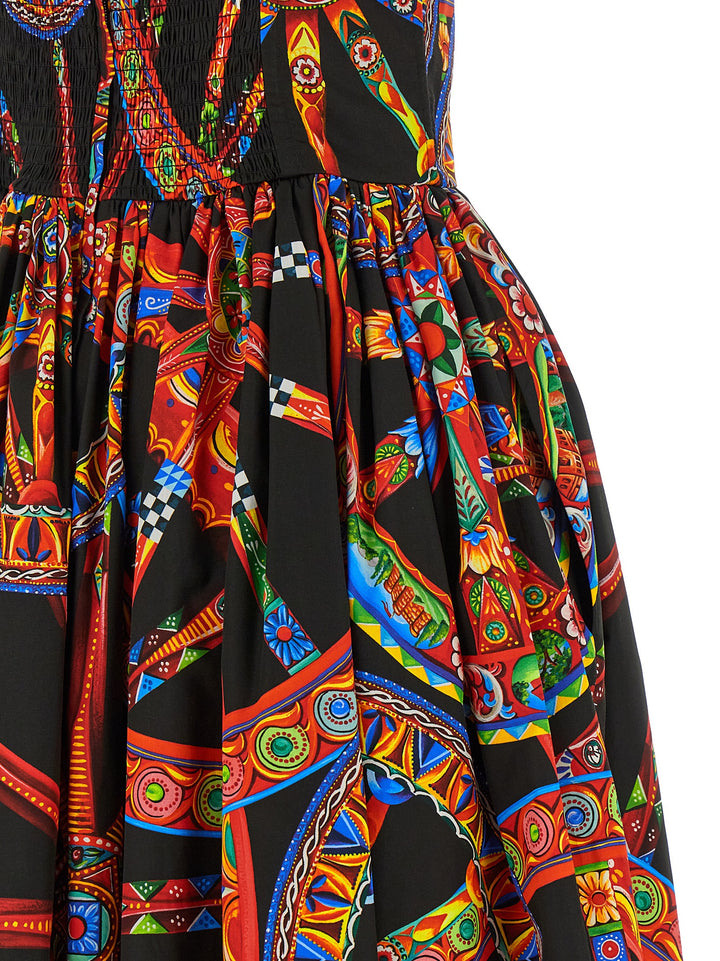 Dolce & Gabbana Carretto Dresses - Multicolor | 829f5c975e01b2ee8dcc206149b3bf42c654e45b
