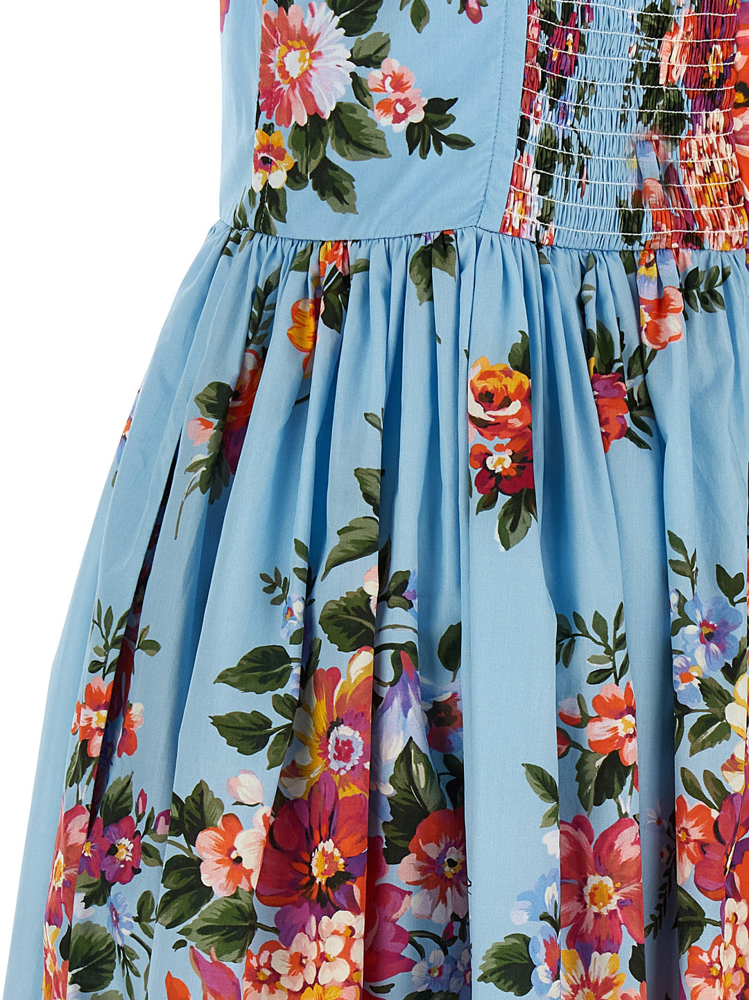 Dolce & Gabbana Mazzo Di Fiori Dresses - Light Blue | 0f1abf73cadeb6e7686354a297d4d6a6d9ea471e