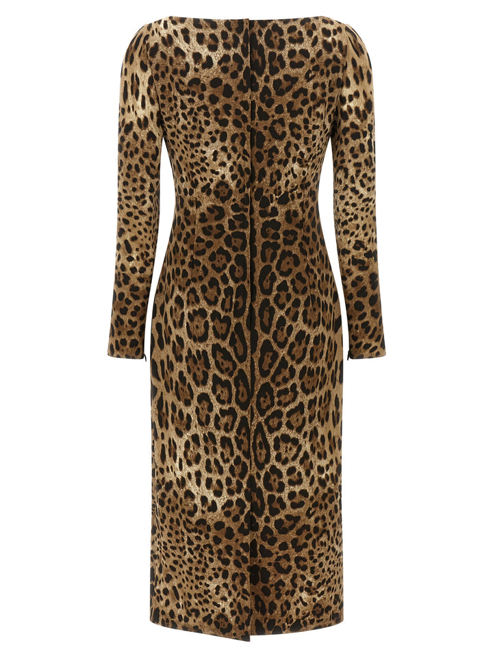 Dolce & Gabbana Leo Dresses - Brown | 5ac57f7e52cfe5aada78f53fa4d734e883b03a66