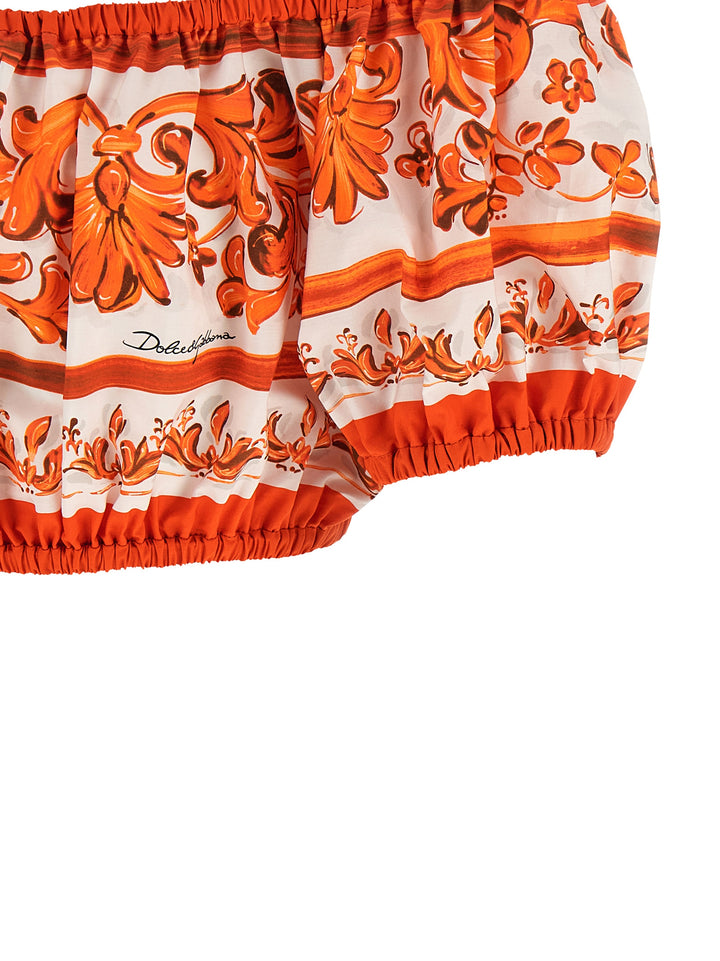 Dolce & Gabbana Maiolica Tops - Orange | 1a8bb4db3ff89408fc8a9f29d016f8b9464c3d72