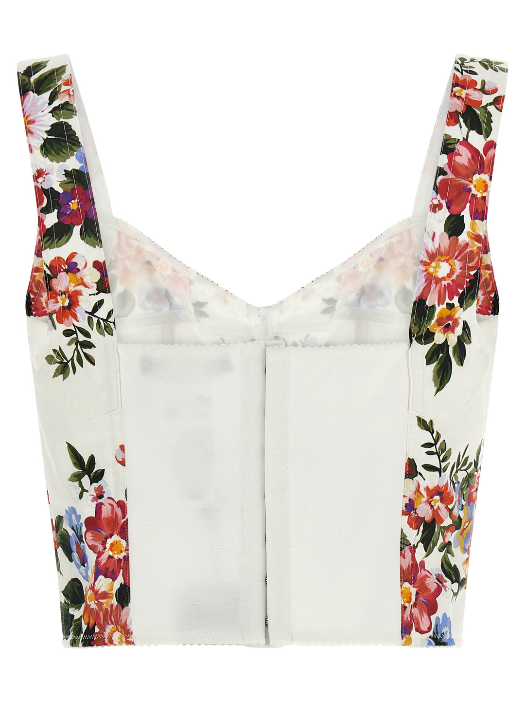 Dolce & Gabbana Mazzo Di Fiori Tops - White | 9c58e4b84863ae341198c22c8e2e1907998db619