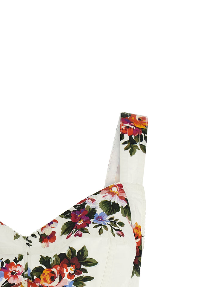 Dolce & Gabbana Mazzo Di Fiori Tops - White | 3b23758b9904263685996f5ae28d6ecf79c578e0