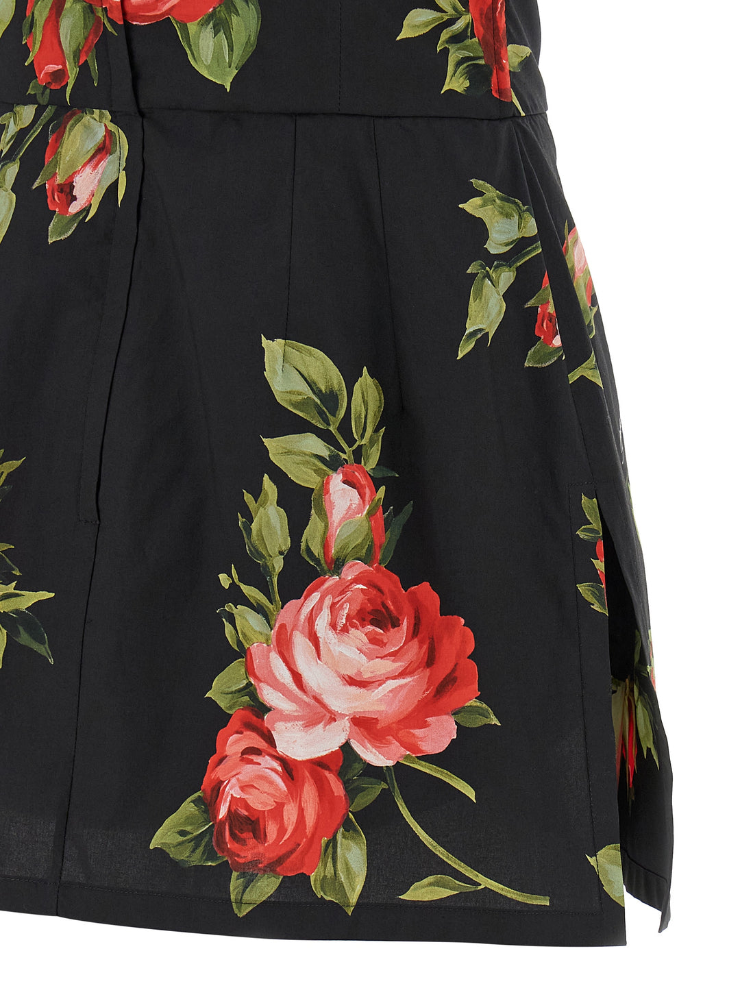 Dolce & Gabbana Bouquet Rose Tops - Black | db6ea0c2fb731948a80b523635aabd58a304ce0a