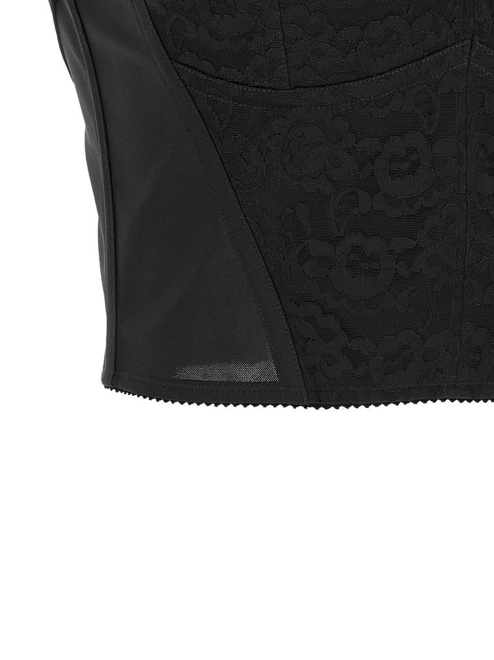 Dolce & Gabbana Corsetteria Tops - Black | c661e0b3d5da021341451a1877eca4f350fb5bf9