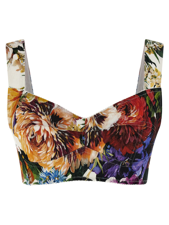 Print Top Tops Multicolor