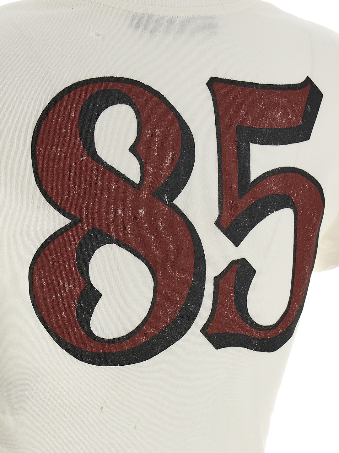 Dolce & Gabbana Used Effect Cotton T-shirt - White | 4c5c00acdcfbff72436e2f0a27309e97909a7597