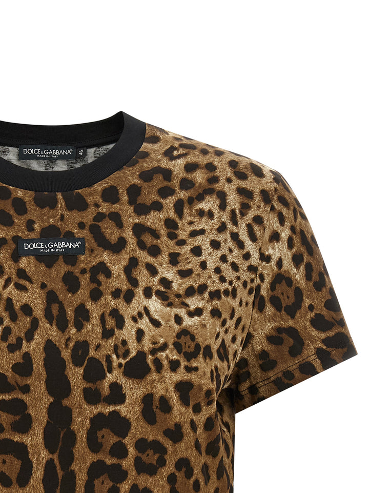 Dolce & Gabbana Leo T-shirt - Brown | 6e58675853b9baaad99958bb4aa1cd270e10b241
