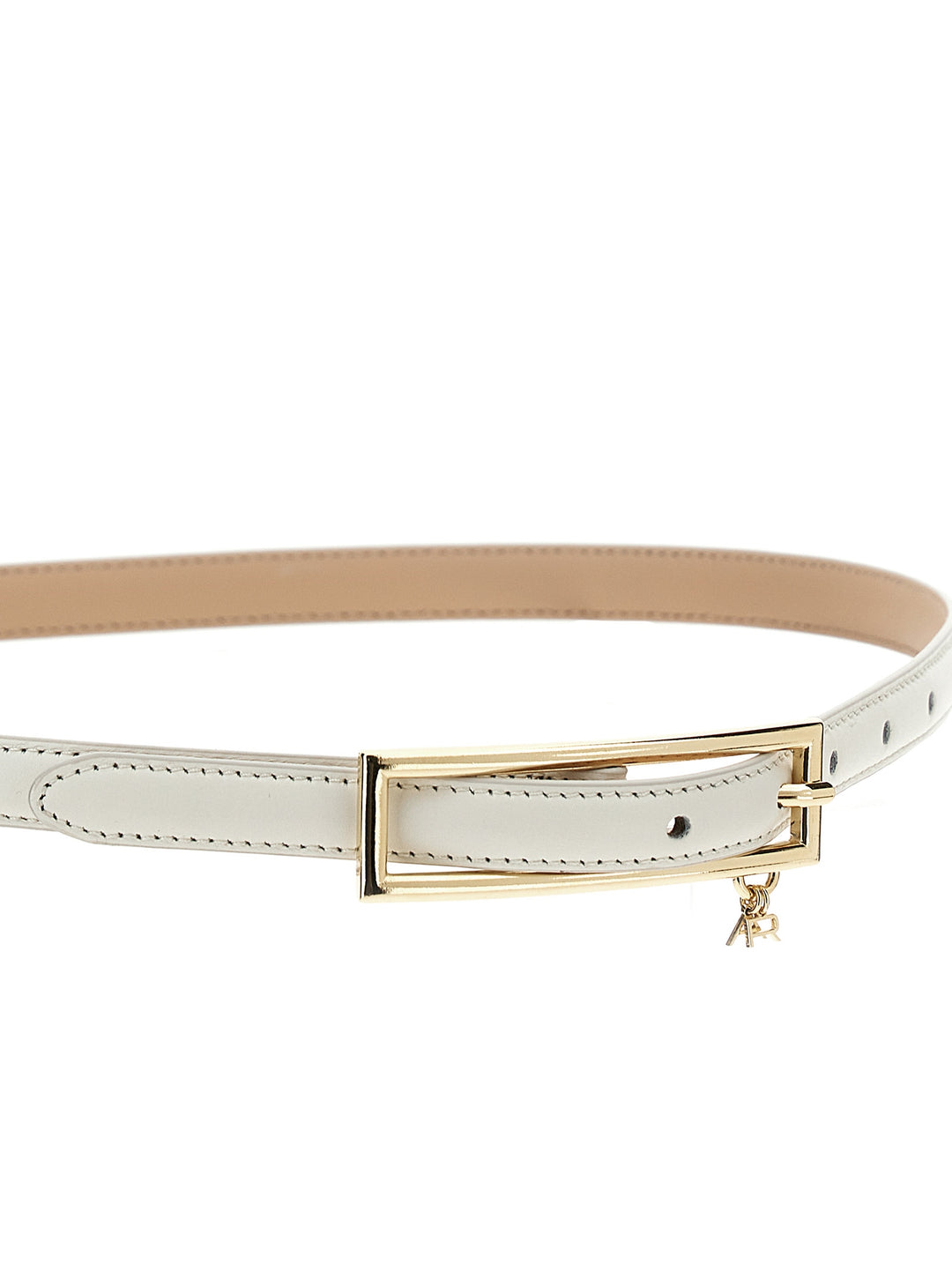 Alessandra Rich Slim Belts - White | 041b8a2bb99e4676c7ee3ad3c52189debd9efae7