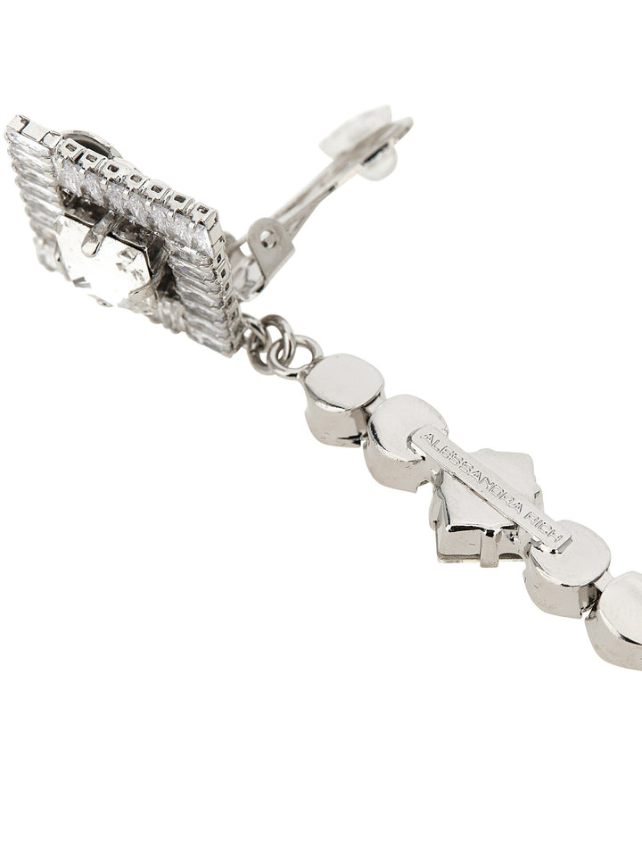 Alessandra Rich Pendant Earrings Jewelry - Silver | 9c5bcc9f7ef0d1fbe3fa5b650885140bcf8dc883