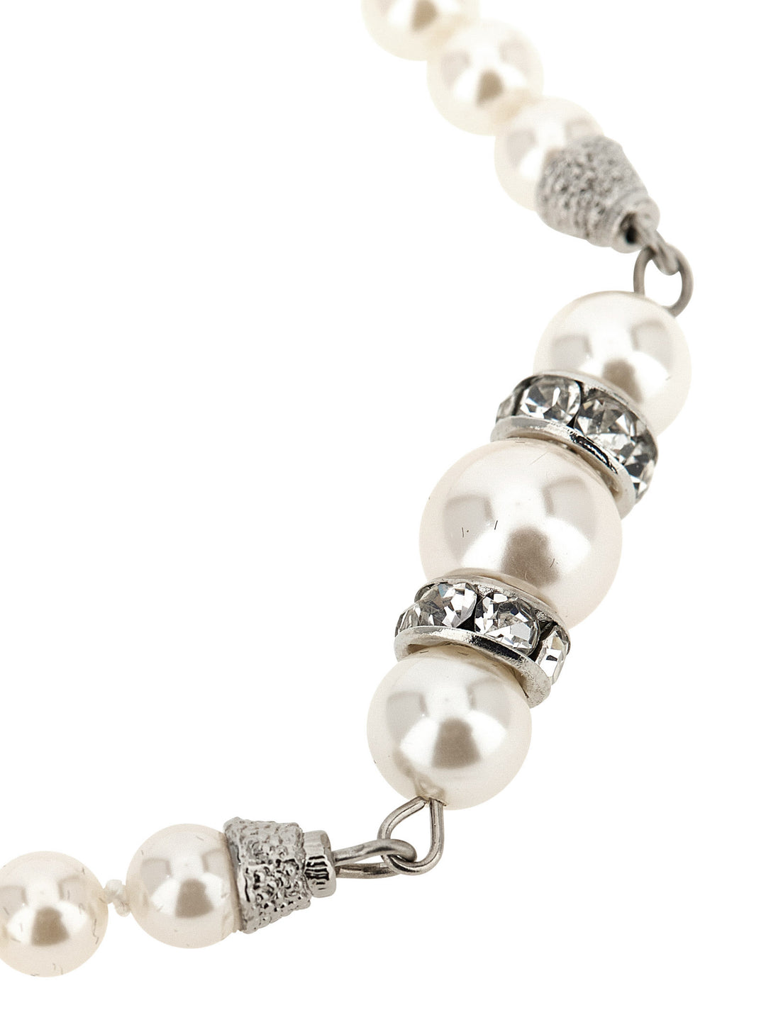 Alessandra Rich Pearl Necklace Jewelry - White | ccc19cdc6e50c6ccc8d6964d1a798b1094aadac0