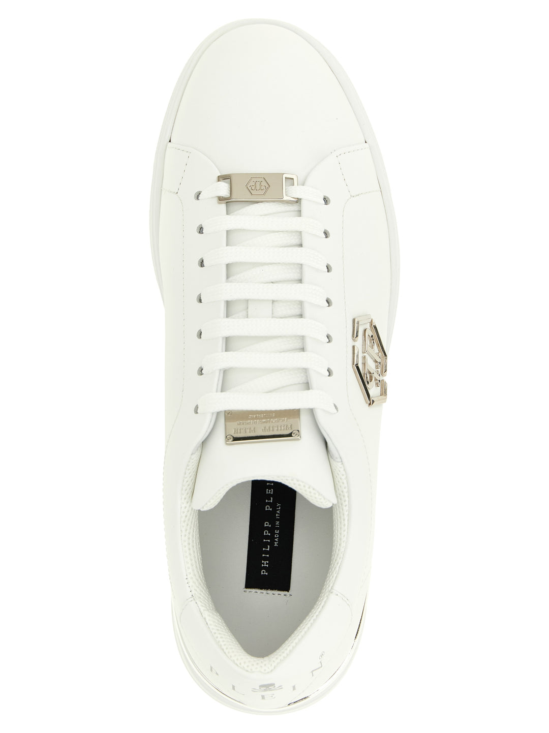 Philipp Plein Lo-To Hexagon Sneakers - White | 1e0586550744d8fee10bfb84d69c40648b88d496