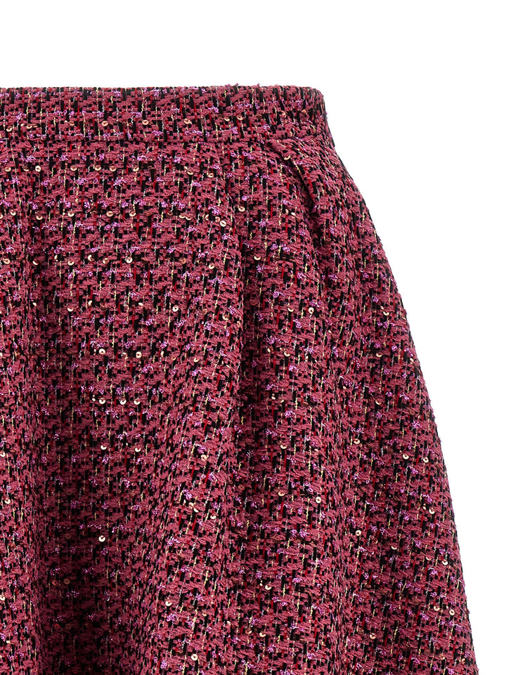 Alessandra Rich Tweed Skirt Skirts - Pink | 3d05dfe36963c98cb69b38b732c6dd5df3d471c6