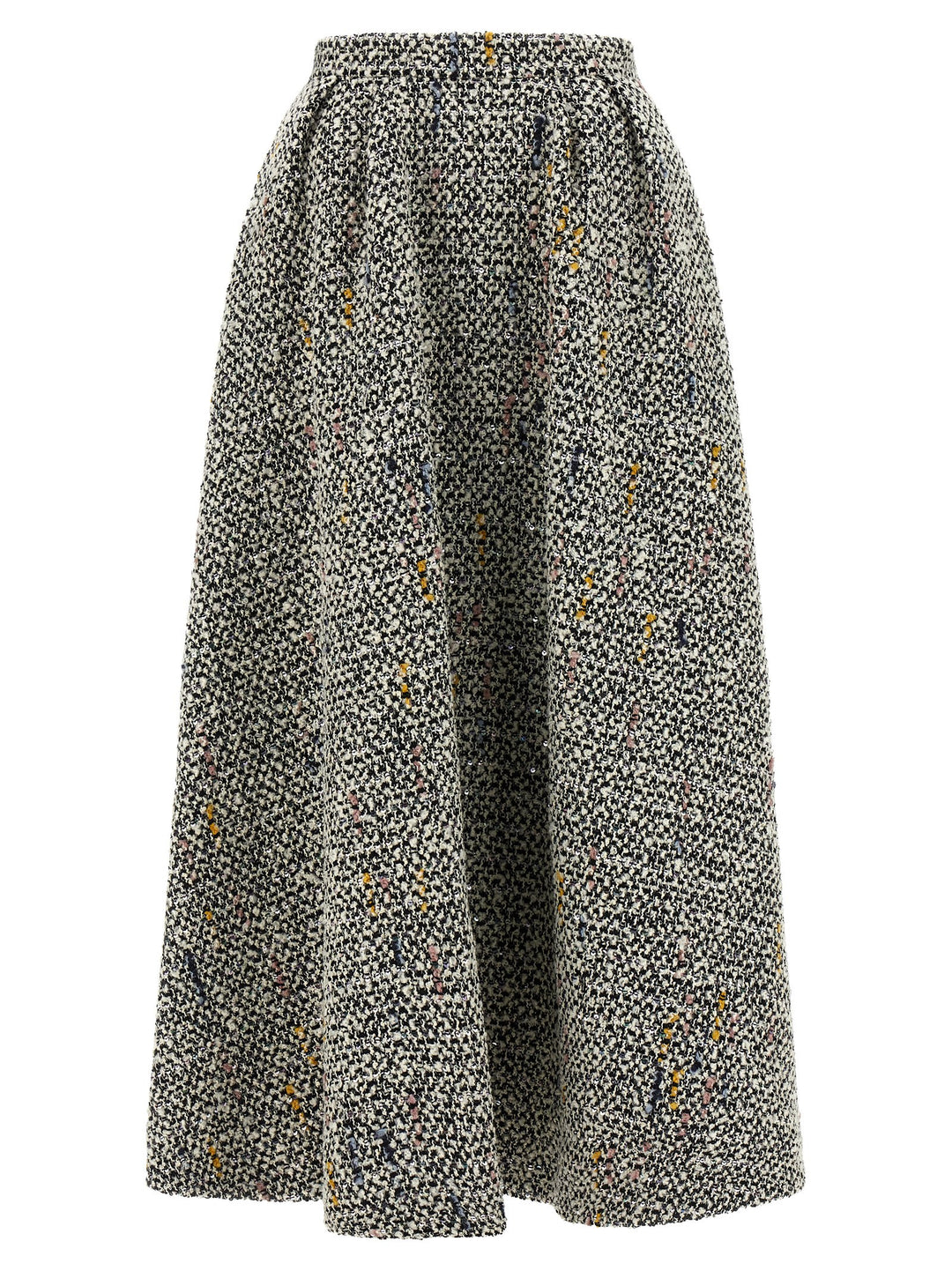 Alessandra Rich Tweed Skirt Skirts - White | 280895e4bdd42404c7659107430c007dcb9925eb