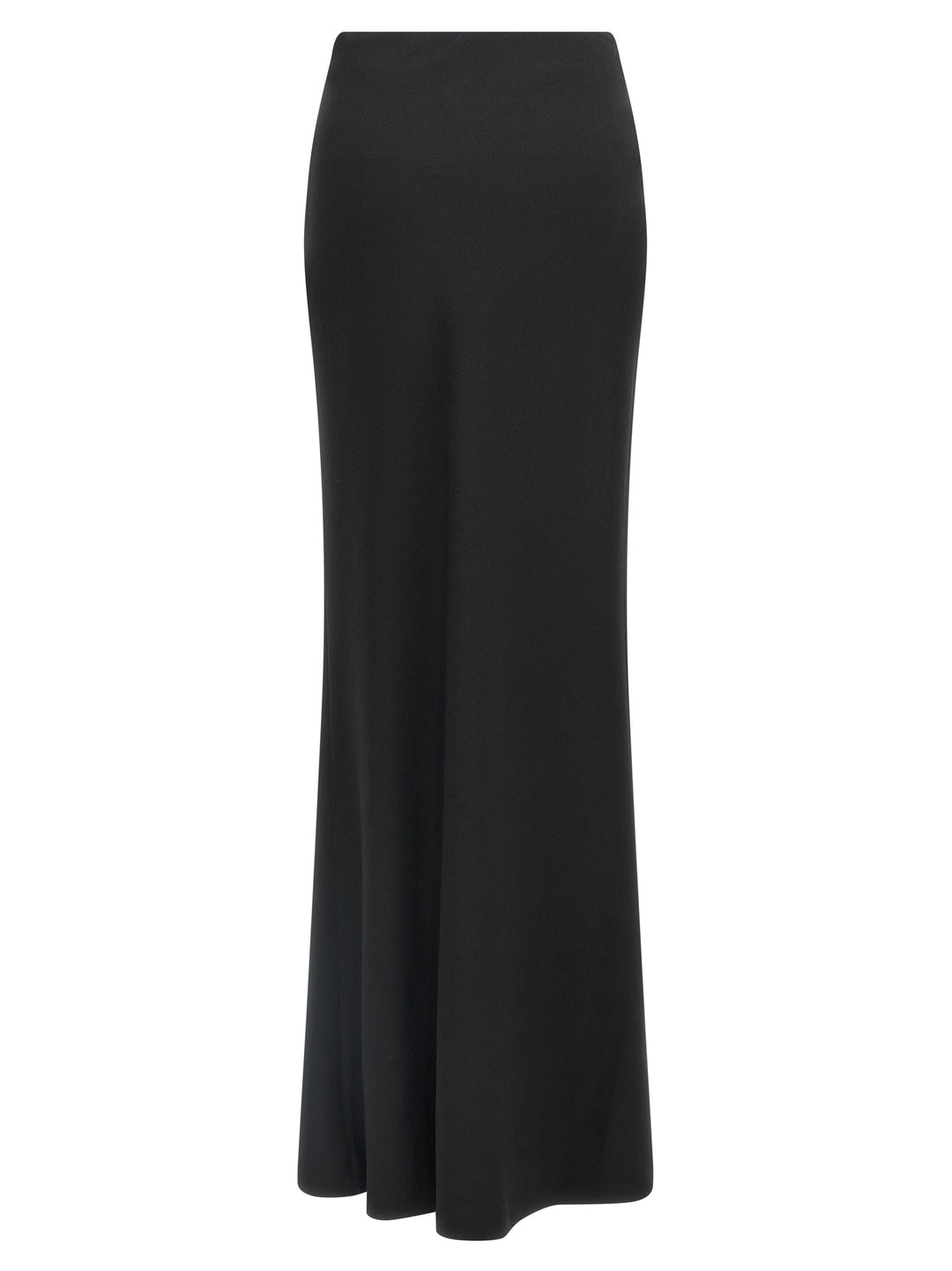 Alessandra Rich Long Silk Skirt Skirts - Black | 3913c5789522bddda547bf43092ec110e2b49ee1