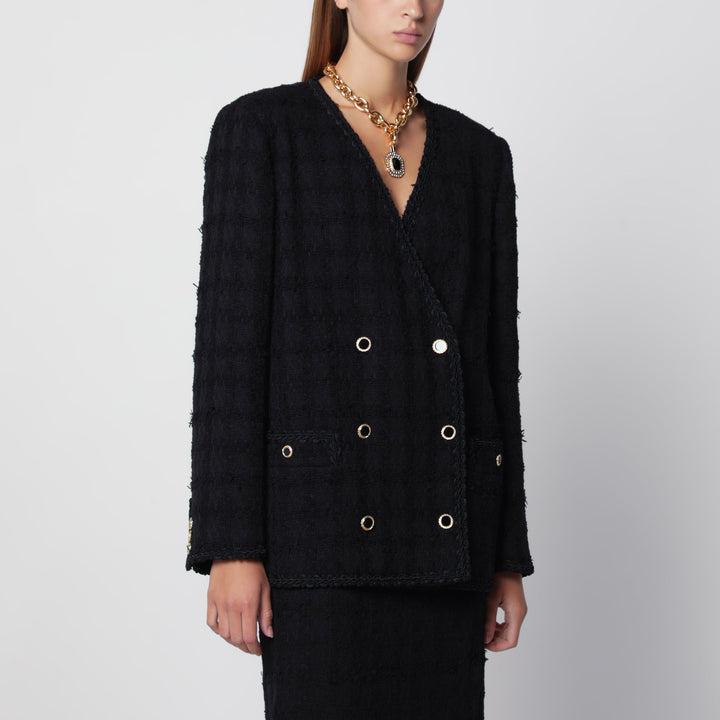 Alessandra Rich Coats & Jackets - Black | be4b5c945a012fbe73edb64685740e7fb66412c7