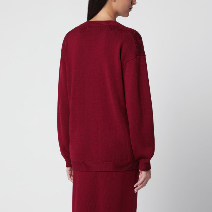 Alessandra Rich Shirts & Tops - Burgundy | 15285ab415f45a00fe609d4b95a2a84b67f150f1