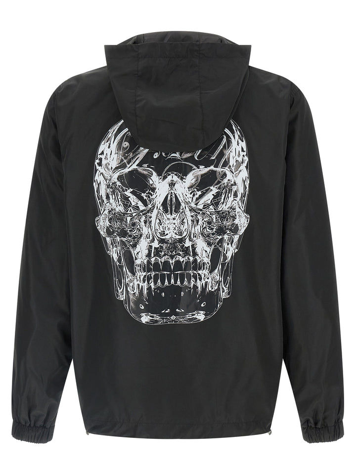 Philipp Plein Glass Skull Puffer Jackets - Black | 06e89e44b9f7978968faa56d3c09e507f5a3f5da