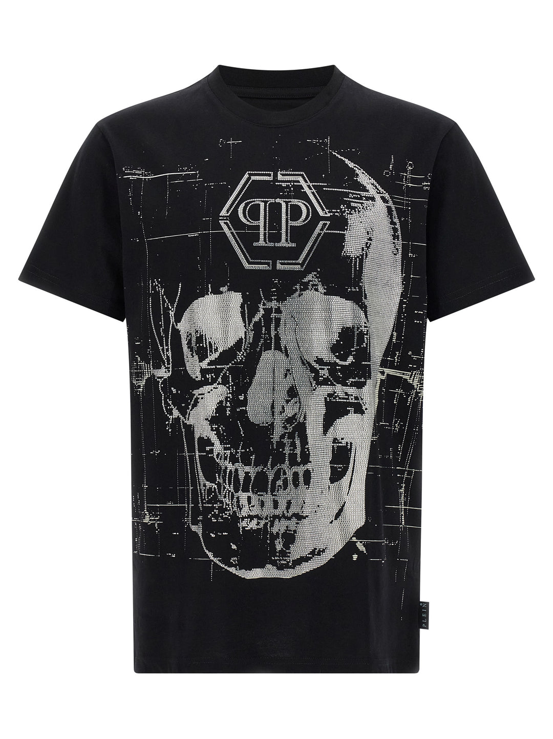 Philipp Plein Skull Strass T-shirt - Black | a35081793e48e66ffdb7c9ee2f917877e24f18c0