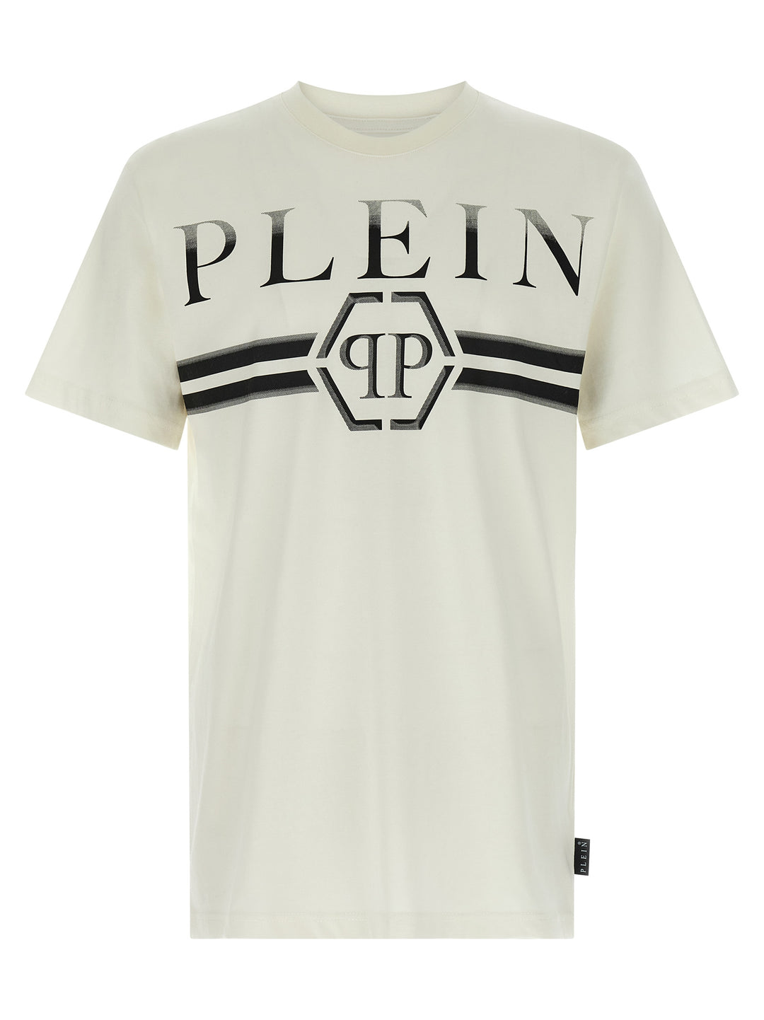 Philipp Plein Stripes T-shirt - White | 80b0f4cfb4ae017aca84aebd19989a8bd5e07013