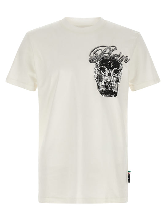 Glass Skull T-Shirt White