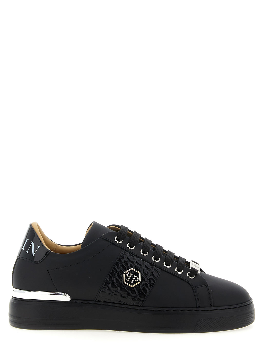 Philipp Plein Hexagon Sneakers - Black | a23cb4b7fcac0405ec9895ac16b67e2b355f03b0