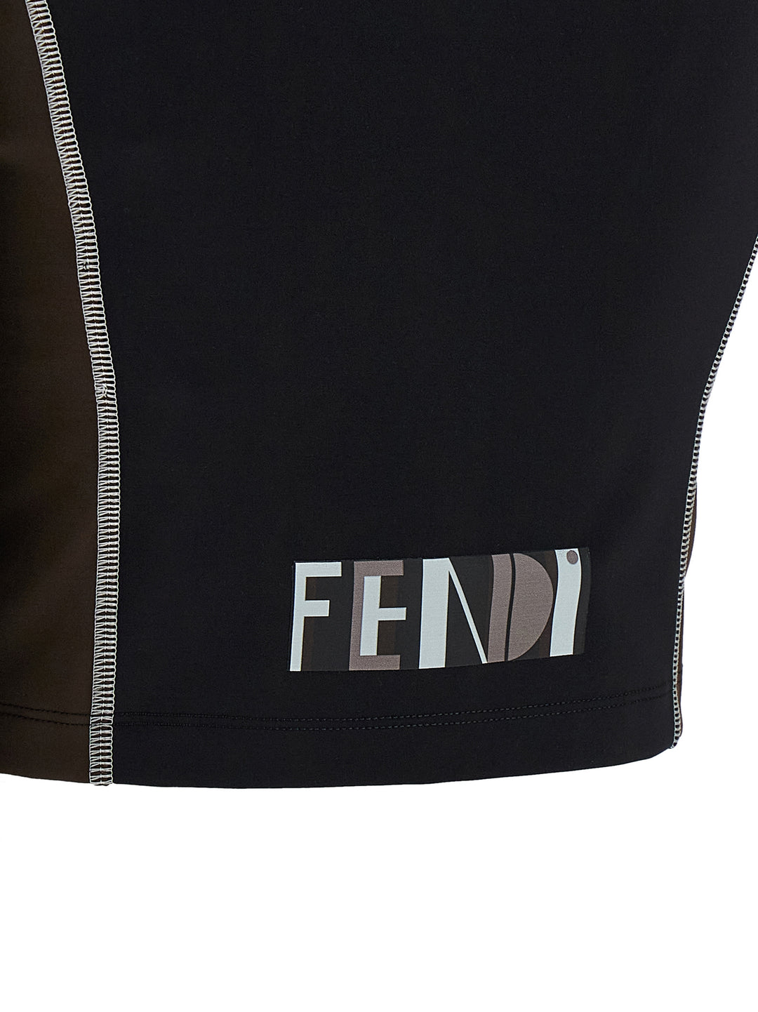 Fendi Color Block Tops - Black | f4ab452d55ded69ff309274528a3580396dc407b