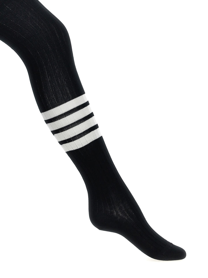 Thom Browne 4 Bar Socks - Black | cc5623d7278e9dc6c28a6eea4280d96a0eebbfce