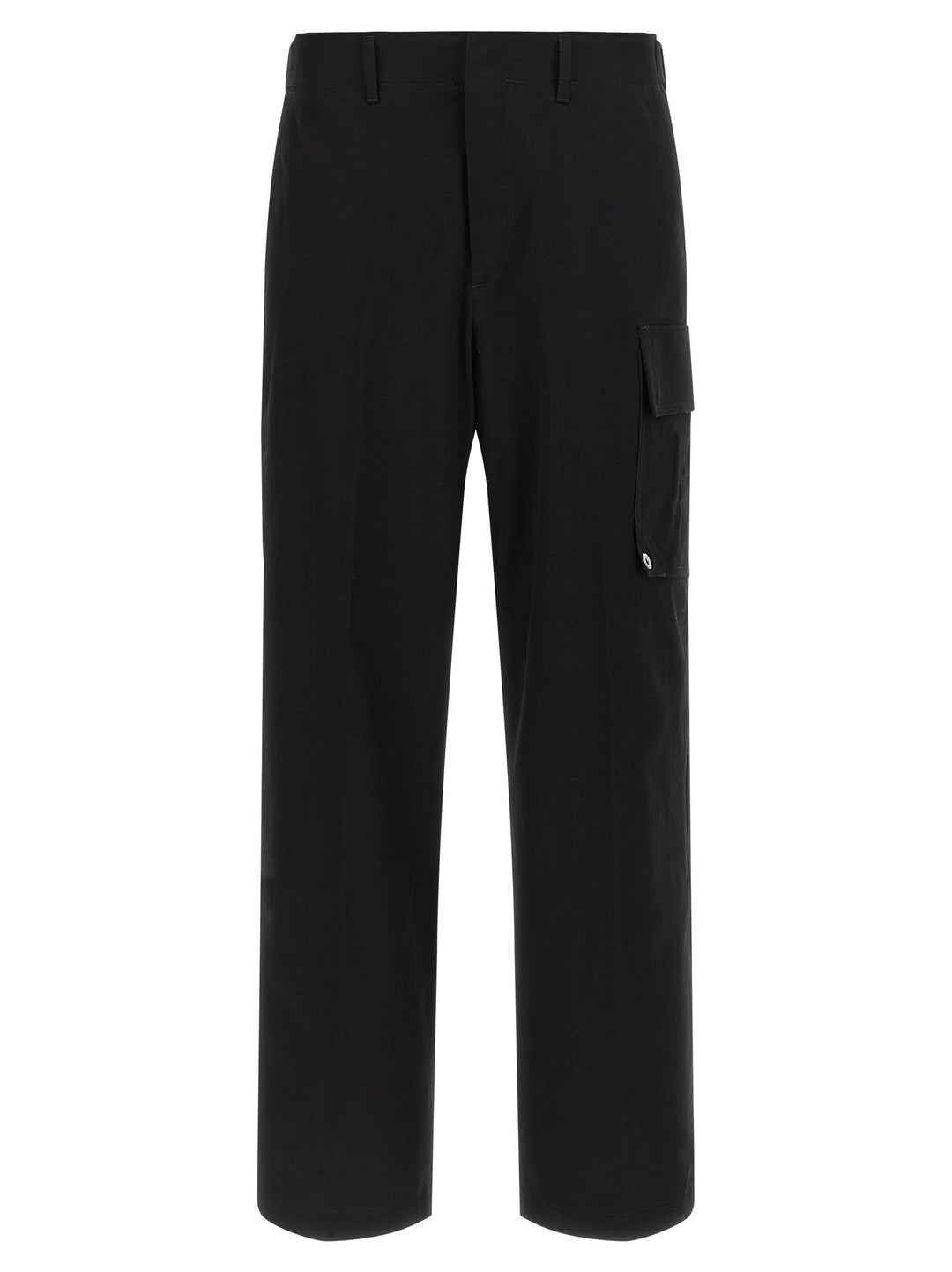 Fendi Gabardine Trousers Pants - Black | 9b0486662852a09a45d20ee27aafb8d55ce0b057