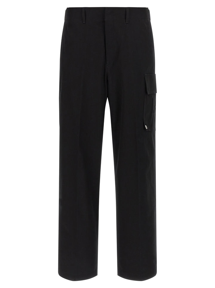 Fendi Gabardine Trousers Pants - Black | 9b0486662852a09a45d20ee27aafb8d55ce0b057