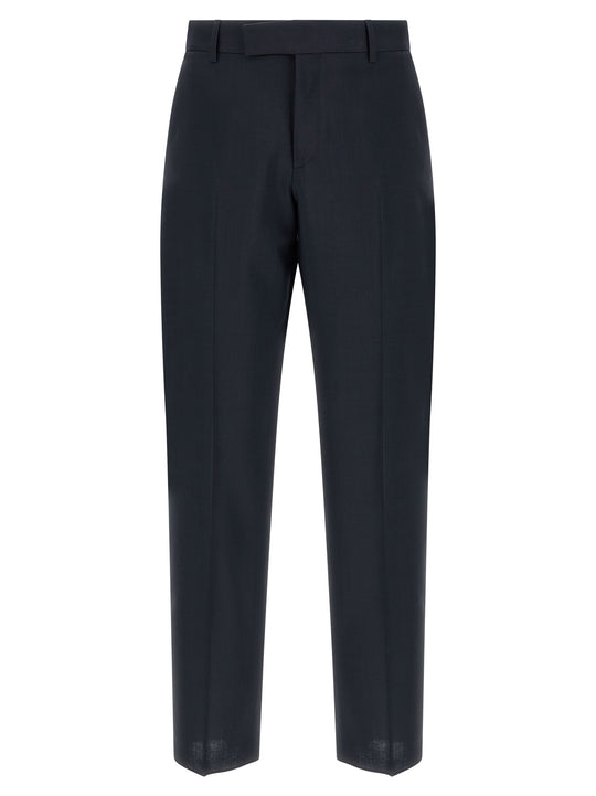 Tailored Trousers Pants Blue