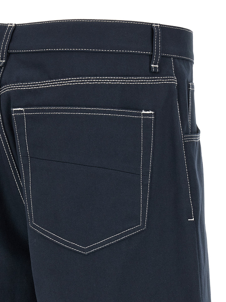Fendi Bermuda Cargo Canvas Shorts Bermuda and Short - Blue | 7b1e5c99d836276f2826094958ebf64f13c5c695