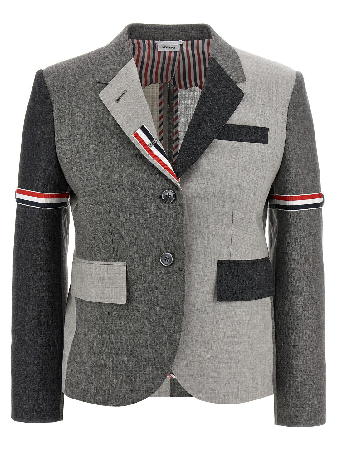Thom Browne Fun-Mix BlazerS - Gray | 836dffb54d3de4dcc14b04e6b495f8b6e9e545fa
