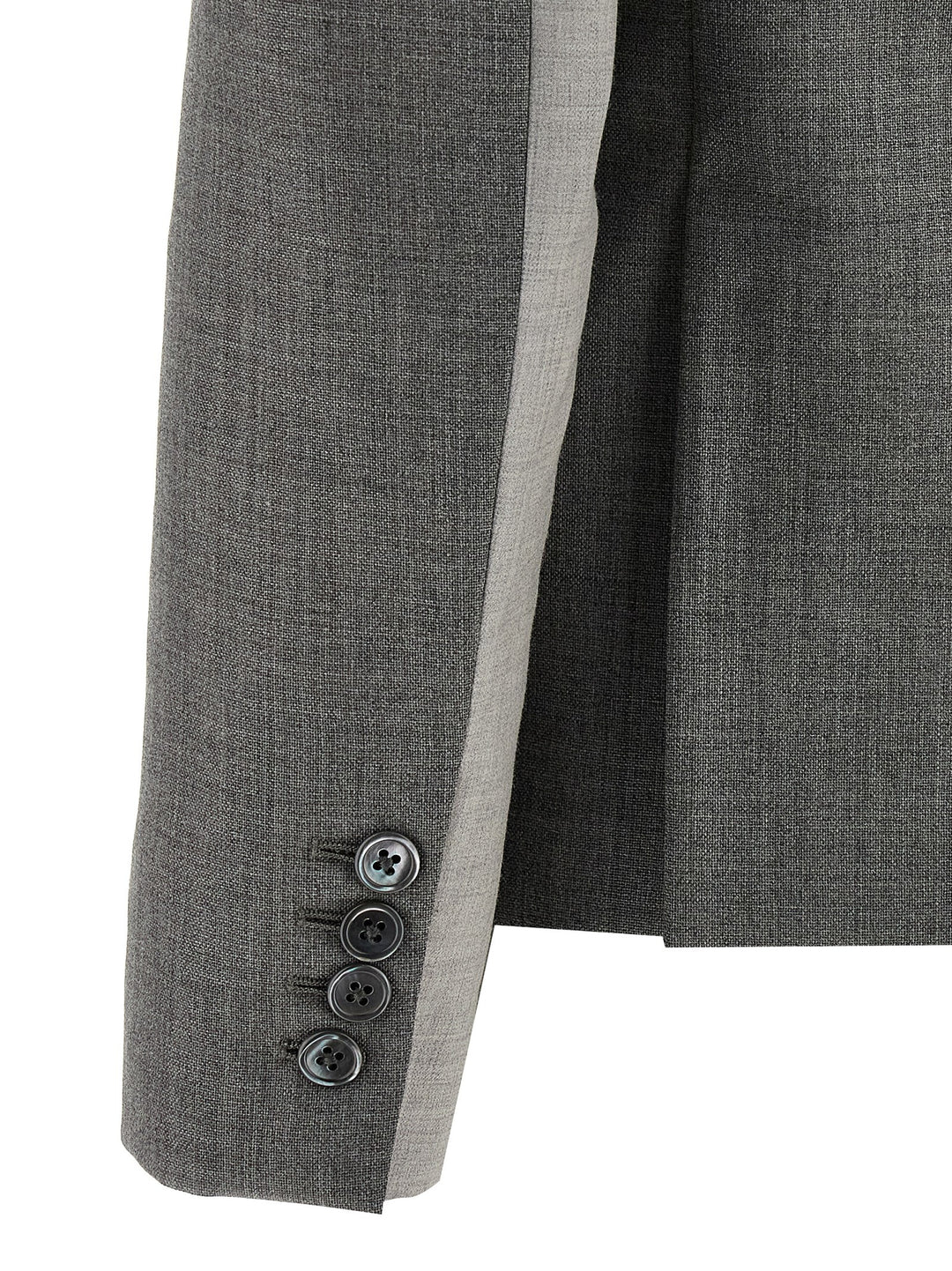 Thom Browne Fun-Mix BlazerS - Gray | c74ed10a85ec290de54d8ca26005862e9307d43f