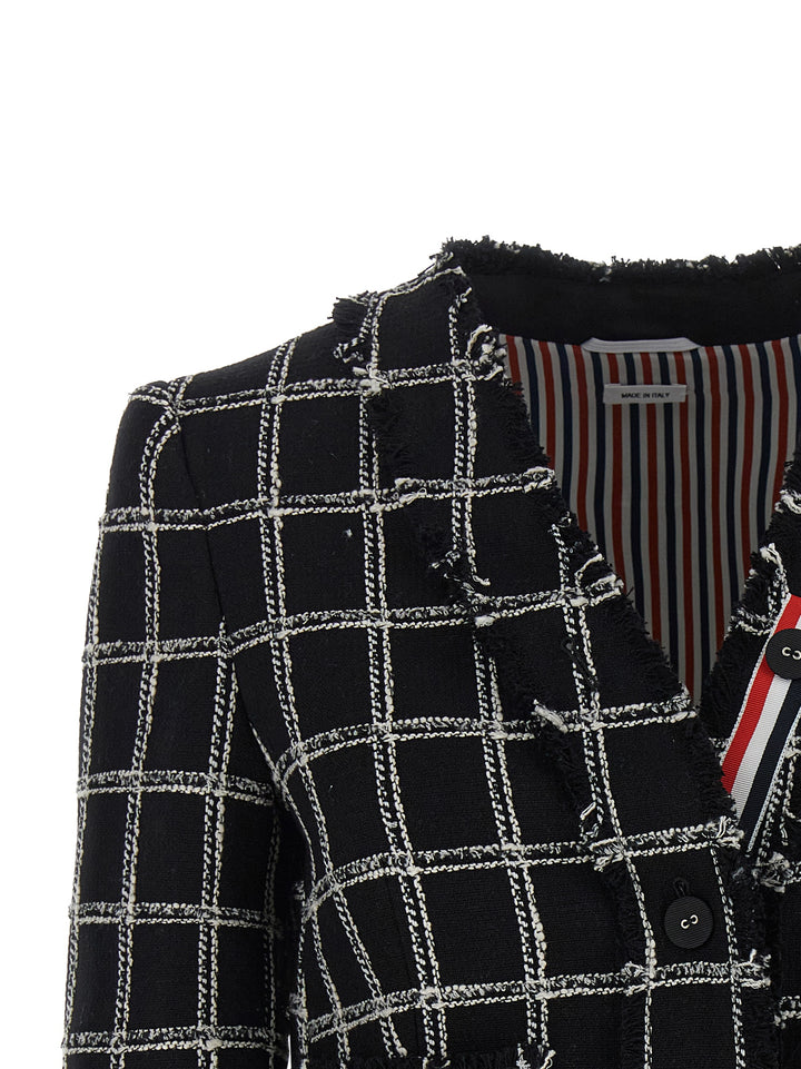 Thom Browne Tweed Blazer BlazerS - Multicolor | 36a5a50500a396393ecee58bd61fb5b48a61946a