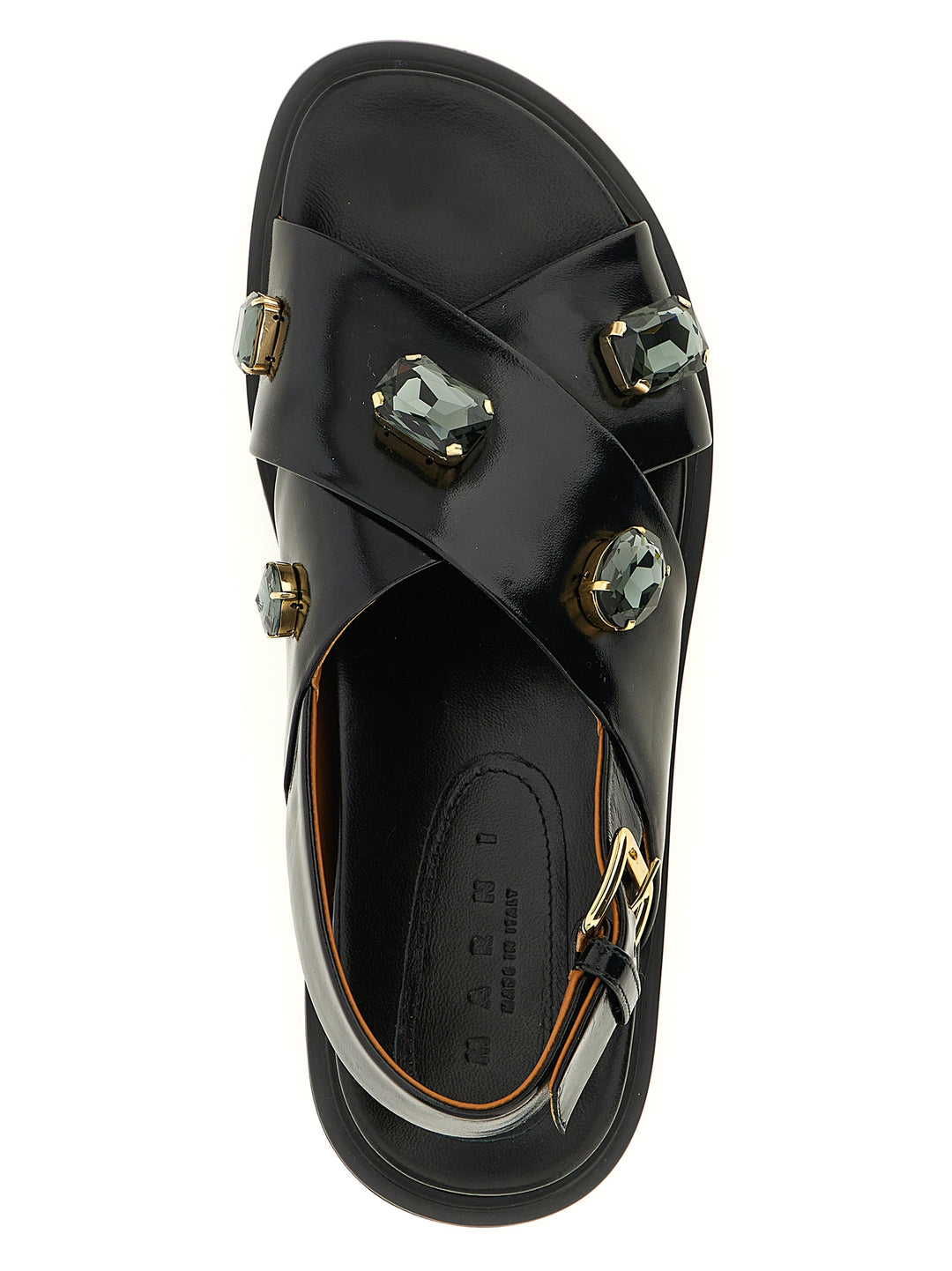 Marni Fussbett Sandals - Black | 6efdd80113b3c5d596a1b18371aa0502ee39431e