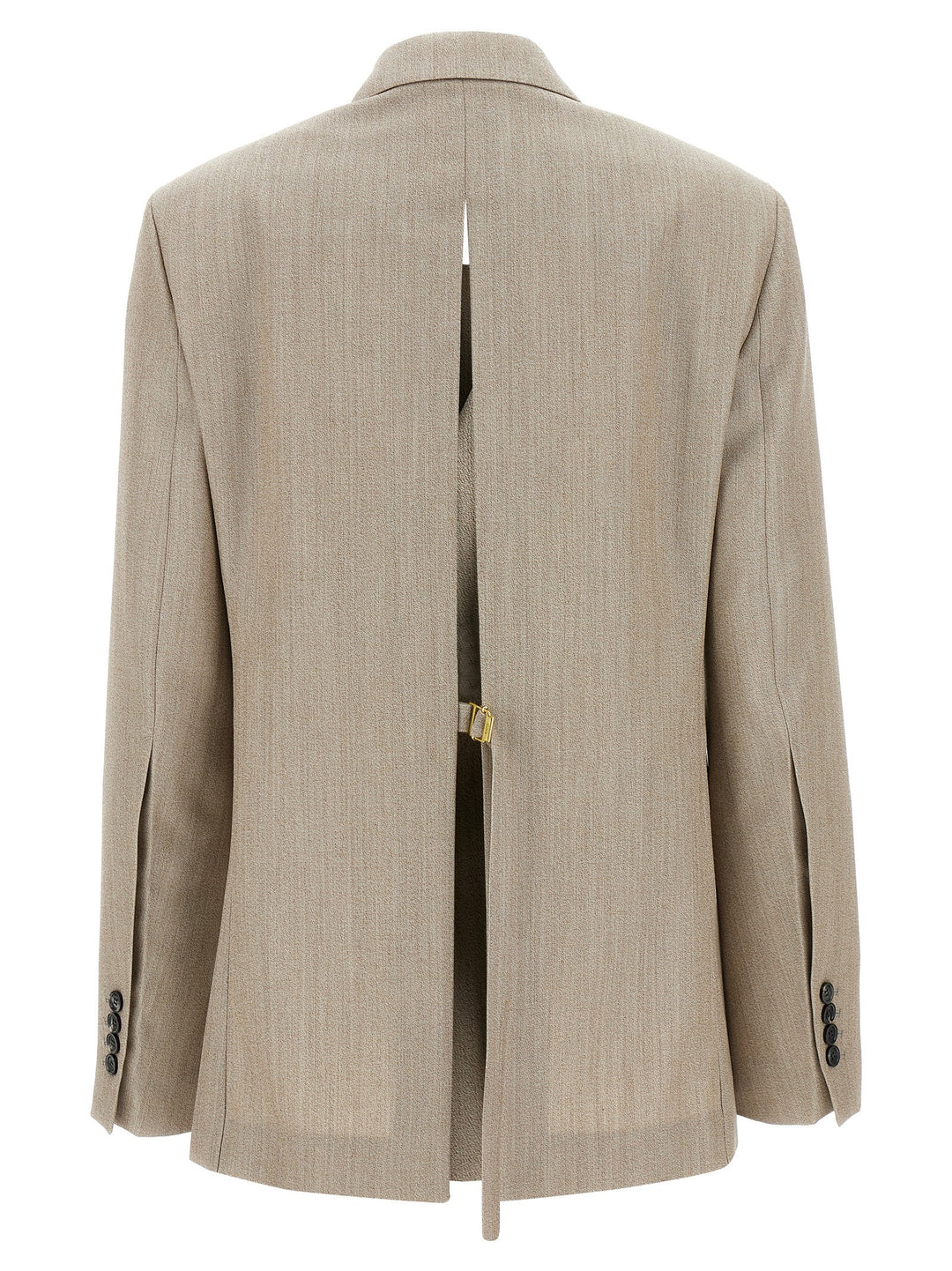 Ami Paris Maxi Split Blazer BlazerS - Beige | 7815a4a75365acdadf0b1bb194f98829f673a2a1