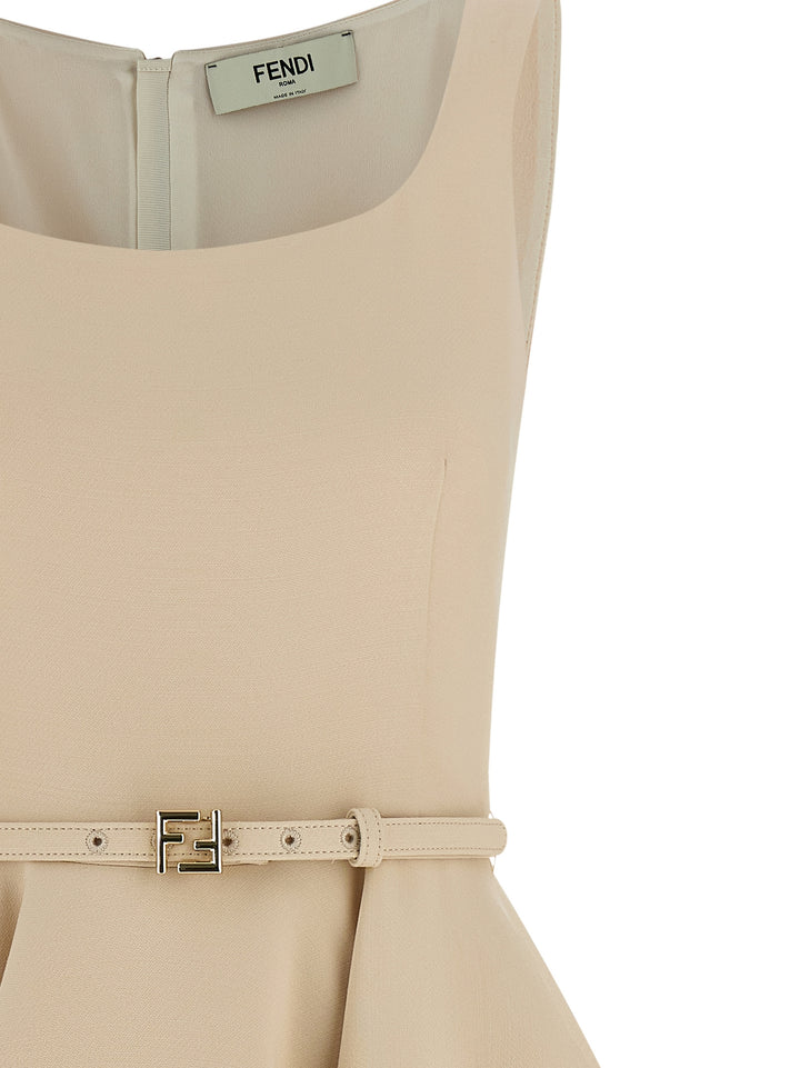 Fendi Wheel Skirt Dress Dresses - Pink | 67adb7696a4056576296e98d626a0b08c660fc8b