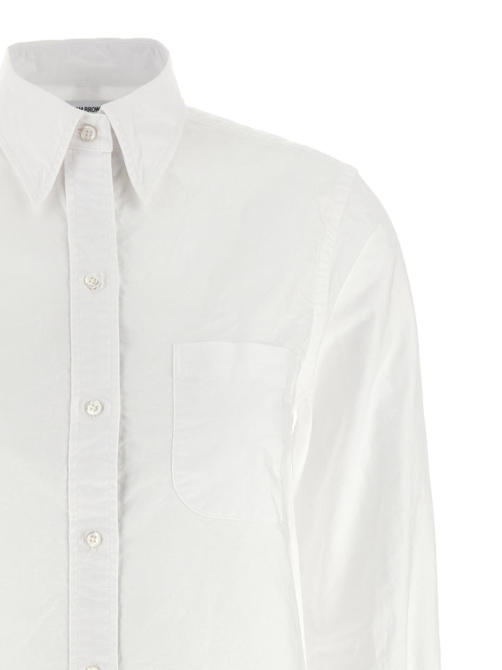 Thom Browne Shirt Dress Dresses - White | f41113d1336e2550a67a24a1a33930d2eca8d9bf