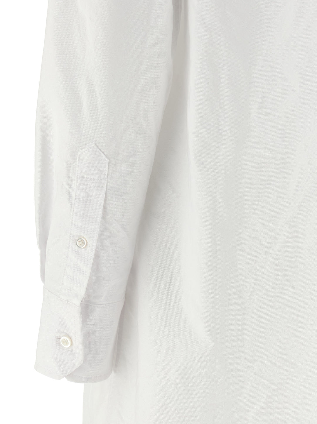 Thom Browne Shirt Dress Dresses - White | fb365f26249e79505366eca24832827dc86c8b12