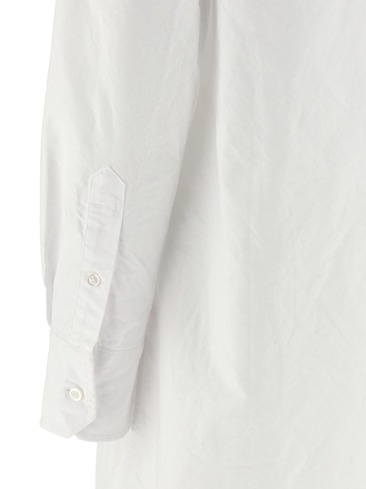 Thom Browne Shirt Dress Dresses - White | fb365f26249e79505366eca24832827dc86c8b12