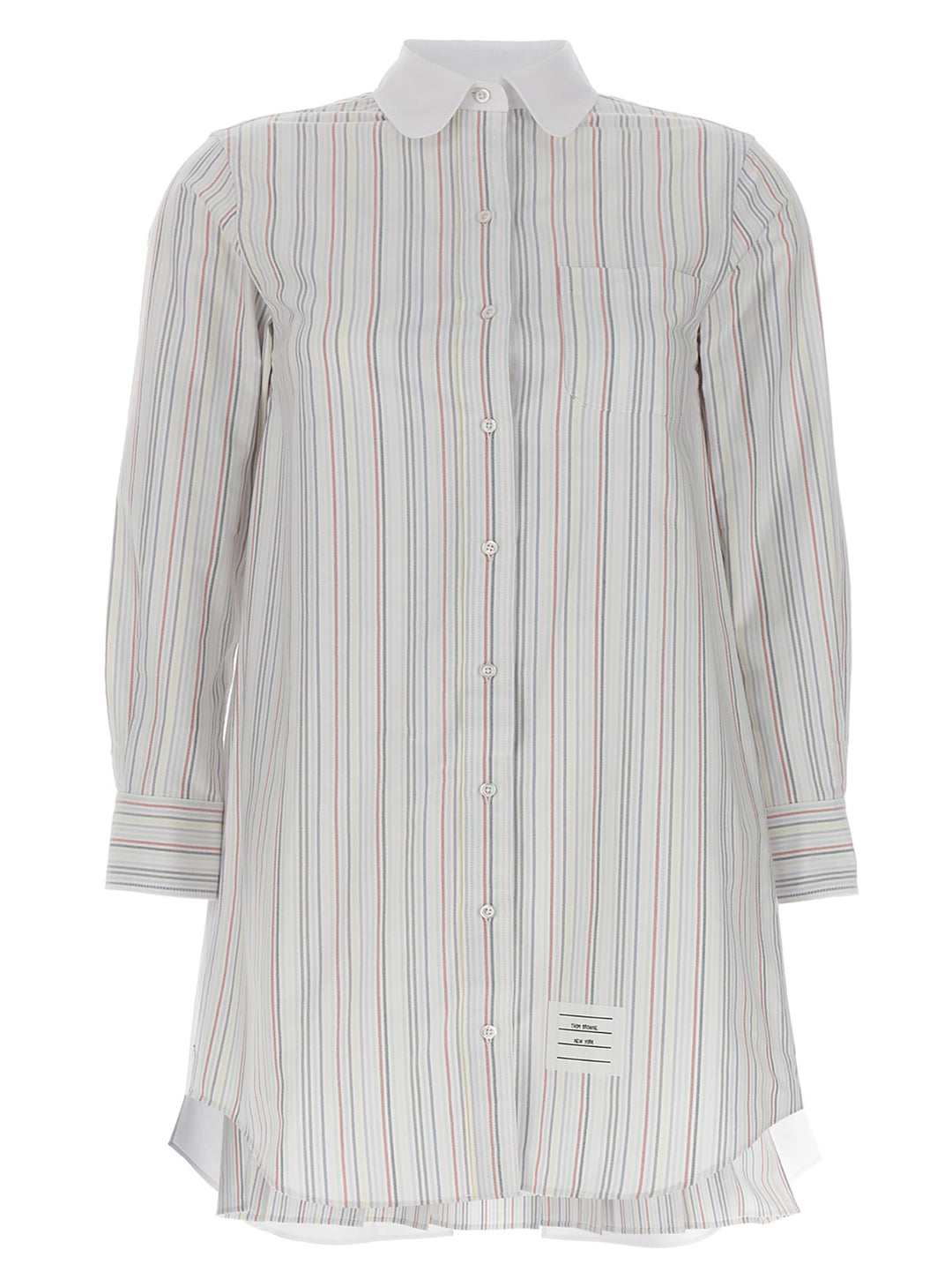 Thom Browne Striped Shirt Dress Dresses - Multicolor | 963cdc75f81ebaf84cd5d7e1eae0964aba683dae