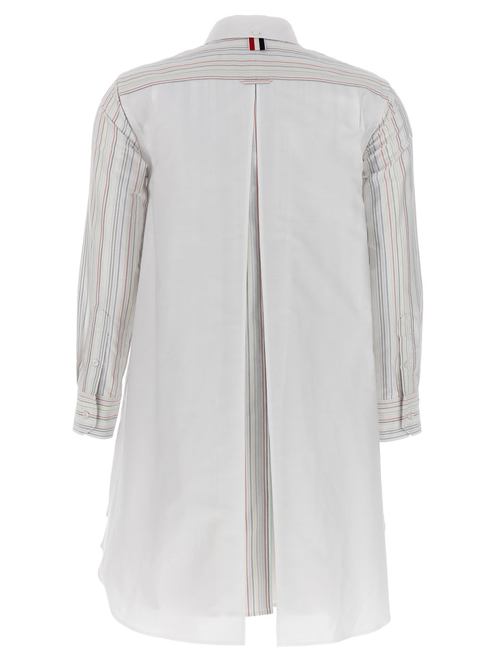Thom Browne Striped Shirt Dress Dresses - Multicolor | 753cad32b4807c9d8a7c3983b80c05b3b592c2a4