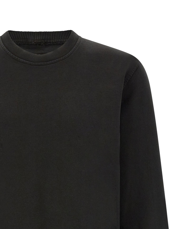 Riviera Project Cotton Sweatshirt - Black | 7fb5d9b7718316c60805ef130cf4814ec63f0a22