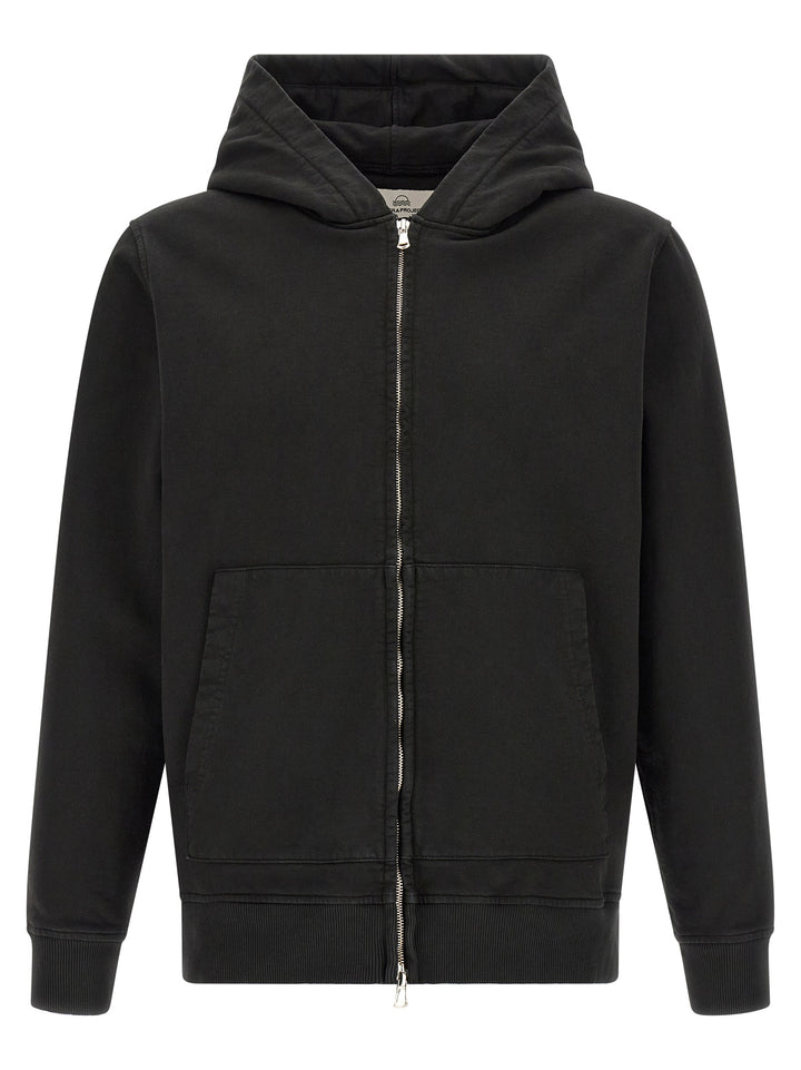 Riviera Project Cotton Hoodie Sweatshirt - Black | 4b50cdb5d971c0cf950ea35e2f913a945c3d3cf2