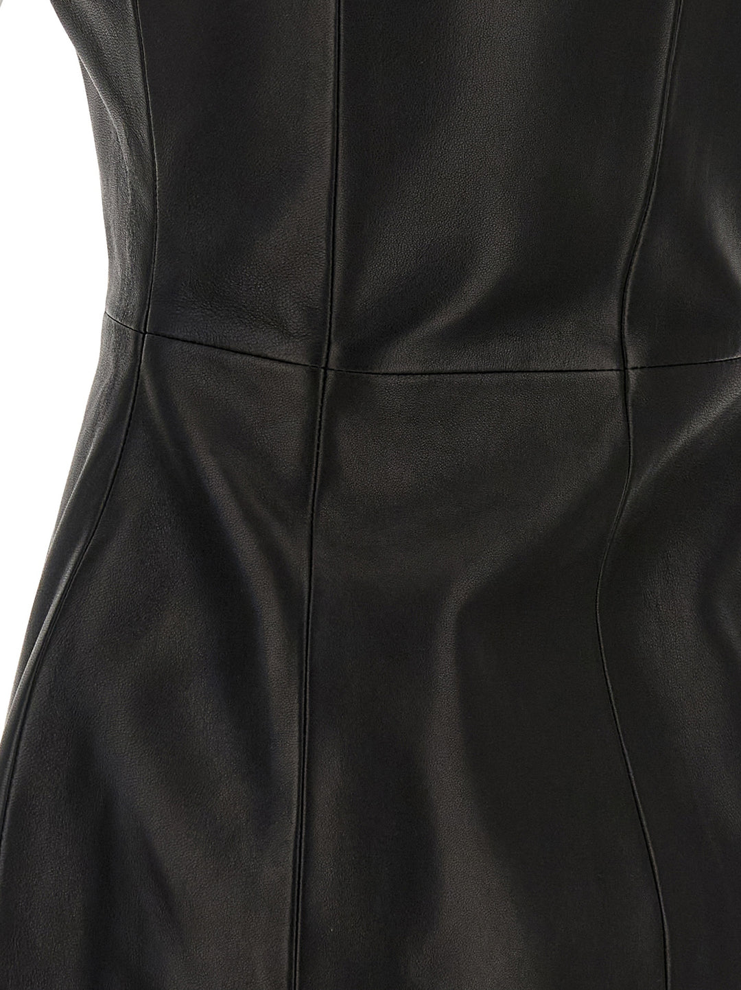 Balmain Maxi Zip Leather Dress Dresses - Black | a867d1c33060e202abbed9a6899f2cf159239e42